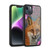 Ash Evans Animals Fox Peonies Gel Armour Case For Apple iPhone 14 Plus