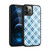PLdesign Christmas Light Blue Tartan Gel Armour Case For Apple iPhone 12 Pro Max