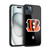 NFL Cincinnati Bengals Logo Plain Gel Armour Case For Apple iPhone 15 Plus