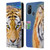Aimee Stewart Animals Tiger Lily Leather Book Wallet Case Cover For OnePlus Nord N100