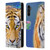 Aimee Stewart Animals Tiger Lily Leather Book Wallet Case Cover For Samsung Galaxy A13 5G (2021)