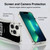 NBA San Antonio Spurs Silver Line Soft Gel Case for Apple iPhone 13 Pro & MagSafe