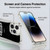 NBA San Antonio Spurs Silver Line Soft Gel Case for Apple iPhone 14 Pro Max & MagSafe