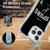 NBA San Antonio Spurs Silver Line Soft Gel Case for Apple iPhone 15 Pro Max & MagSafe