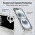 NBA San Antonio Spurs Silver Line Soft Gel Case for Apple iPhone 16 Plus & MagSafe