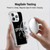 NBA San Antonio Spurs Silver Line Soft Gel Case for Apple iPhone 16 Pro & MagSafe