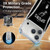 NBA San Antonio Spurs Silver Line Soft Gel Case for Apple iPhone 17 Pro Max