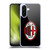 AC Milan Crest Full Colour Black Soft Gel Case for Samsung Galaxy A26 5G