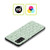 Anis Illustration Mix Pattern Tiny Leaves Green Soft Gel Case for Samsung Galaxy A35 5G