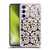 Anis Illustration Flower Pattern 2 Black 1 Soft Gel Case for Samsung Galaxy A35 5G
