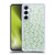 Anis Illustration Mix Pattern Tiny Leaves Green Soft Gel Case for Samsung Galaxy A55 5G