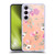 Anis Illustration Flower Pattern 2 Peach Soft Gel Case for Samsung Galaxy A35 5G