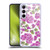 Anis Illustration Flower Pattern 2 Purple Soft Gel Case for Samsung Galaxy A35 5G