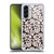 Anis Illustration Flower Pattern 2 Black 1 Soft Gel Case for Samsung Galaxy A56 5G