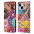 Aimee Stewart Colourful Sweets Donut Noms Leather Book Wallet Case Cover For Apple iPhone 14 Plus