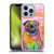 Dean Russo Dogs 3 Pug Soft Gel Case for Apple iPhone 13 Pro