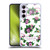 Frida Kahlo Purple Florals Pattern Soft Gel Case for Samsung Galaxy A35 5G