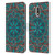 Aimee Stewart Mandala Moroccan Sea Leather Book Wallet Case Cover For Motorola Moto G41