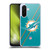 NFL Miami Dolphins Logo Stripes Soft Gel Case for Samsung Galaxy A26 5G