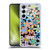P.D. Moreno Patterns Retro Flowers Soft Gel Case for Samsung Galaxy A55 5G