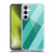 PLdesign Geometric Cyan Modern Soft Gel Case for Samsung Galaxy A35 5G