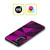 PLdesign Geometric Patterns Dark Pink And Black Mesh Soft Gel Case for Samsung Galaxy A36 5G