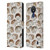 Cat Coquillette Animals Hedgehogs Leather Book Wallet Case Cover For Nokia C21