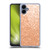 PLdesign Sparkle Prints Peach Soft Gel Case for Samsung Galaxy A06 4G / 5G