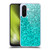 PLdesign Sparkle Prints Aqua Blue Soft Gel Case for Samsung Galaxy A26 5G