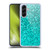 PLdesign Sparkle Prints Aqua Blue Soft Gel Case for Samsung Galaxy A56 5G