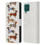 Cat Coquillette Animals Dachshunds Leather Book Wallet Case Cover For Samsung Galaxy F62 (2021)