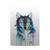 Pixie Cold Art Mix Ice Wolf Vinyl Sticker Skin Decal Cover for Sony PS5 Digital Edition Bundle