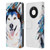 Pixie Cold Animals Husky Leather Book Wallet Case Cover For Huawei Mate 40 Pro 5G