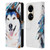 Pixie Cold Animals Husky Leather Book Wallet Case Cover For Huawei P50 Pro