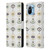 Cat Coquillette Linear White Evil Eyes Pattern Leather Book Wallet Case Cover For Xiaomi Mi 11