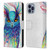 Pixie Cold Animals Into The Blue Leather Book Wallet Case Cover For Apple iPhone 14