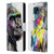 Pixie Cold Animals I See The Future Leather Book Wallet Case Cover For Motorola Moto E7