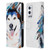 Pixie Cold Animals Husky Leather Book Wallet Case Cover For OnePlus 9 Pro