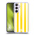 Head Case Designs Vertical Stripes Yellow Soft Gel Case for Samsung Galaxy A35 5G