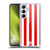 Head Case Designs Vertical Stripes Cherry Red Soft Gel Case for Samsung Galaxy A55 5G