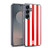 Head Case Designs Vertical Stripes Cherry Red Soft Gel Case for Samsung Galaxy S25 & MagSafe