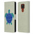 Cat Coquillette Sea Turtle Blue Leather Book Wallet Case Cover For Motorola Moto E7 Plus