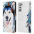 Pixie Cold Animals Husky Leather Book Wallet Case Cover For Samsung Galaxy S21 5G