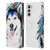 Pixie Cold Animals Husky Leather Book Wallet Case Cover For Samsung Galaxy S21+ 5G
