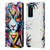 Pixie Cold Cats Shattered Tiger Leather Book Wallet Case Cover For Huawei P40 5G