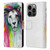 Pixie Cold Cats Rainbow Mane Leather Book Wallet Case Cover For Apple iPhone 14 Pro