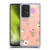 Anis Illustration Flower Pattern 2 Peach Soft Gel Case for Samsung Galaxy A53 5G (2022)