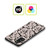 Anis Illustration Flower Pattern 2 Black 1 Soft Gel Case for Samsung Galaxy A54 5G