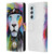 Pixie Cold Cats Hippy Lion Leather Book Wallet Case Cover For Motorola Edge X30
