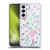 Anis Illustration Graphics Romantic Pattern Light Blue Soft Gel Case for Samsung Galaxy S22 5G & MagSafe